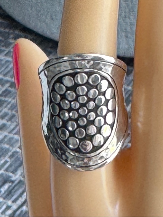 John Hardy Jewelry - LIKE NEW - JOHN HARDY DOT STATEMENT RING, STERLING SILVER (925) - SIZE 7